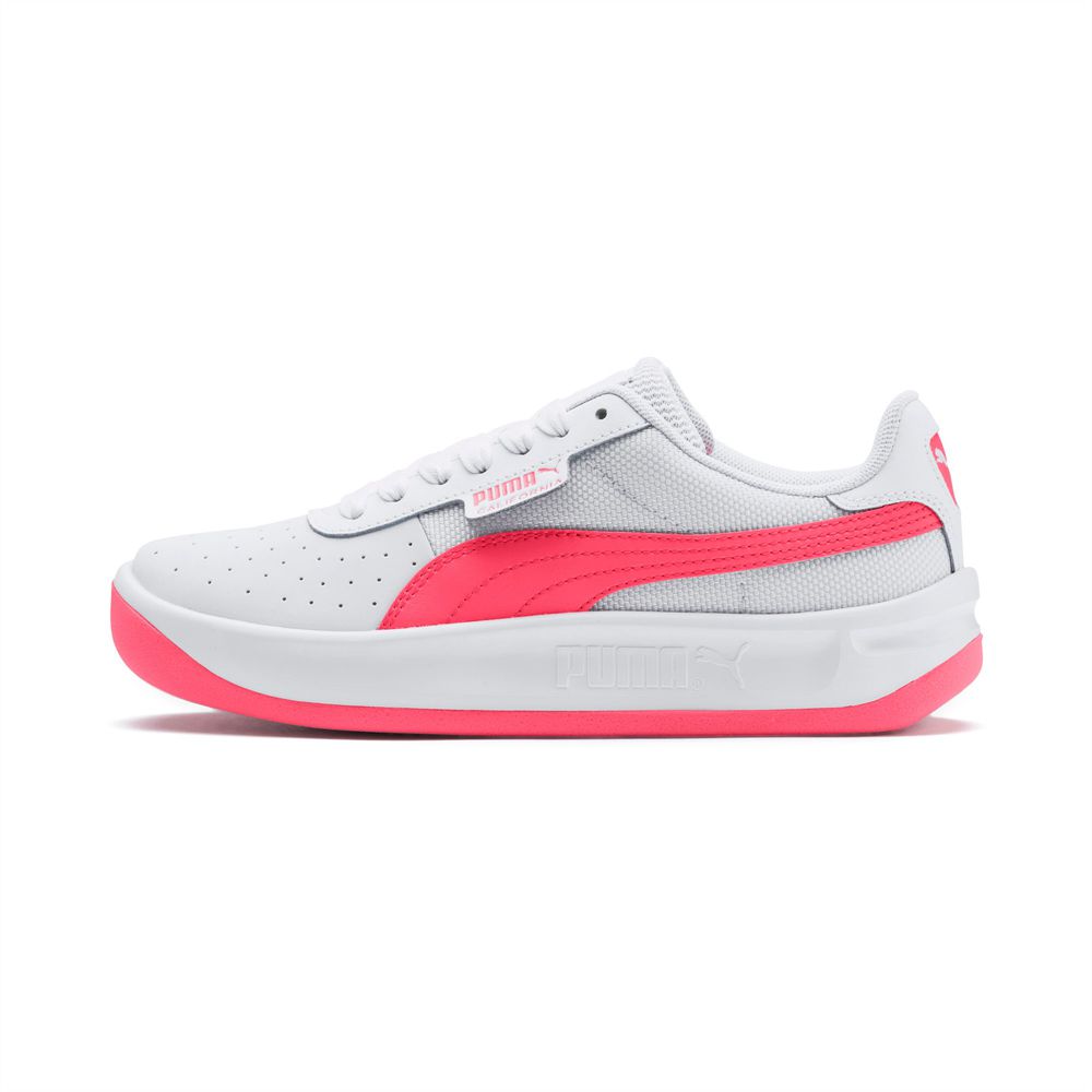 Puma California Lány Sportcipő - Fehér/Rózsaszín ( Hungary - DCHAG2473 )